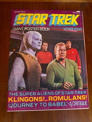 Star Trek Giant Poster Book : Voyage Four Fold-Out Poster Magazine