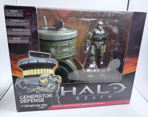 McFarlane Toys : Halo Reach Generator Defense W/ Spartan JFO MISB