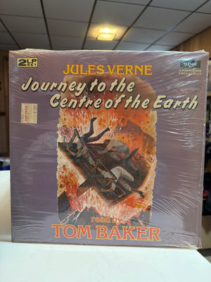 Jules Verne : Journey to the Centre of the Earth LP Read By Tom Baker (Sealed / Vintage) ARGO Records