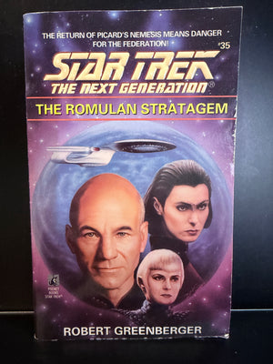 Star Trek The Next Generation : #35 The Romulan Stratagem - Paperback by Robert Greenberger