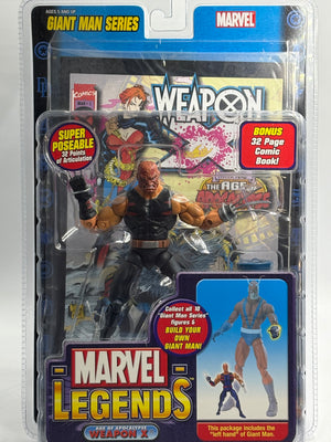 Marvel Legends : Age of Apocalypse - Weapon X (Scarred Face) Giant Man BAF MOC (2006)