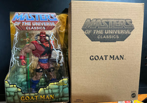 Masters of the Universe MOTU Classics: Goat Man (MIB) W/ Mailer