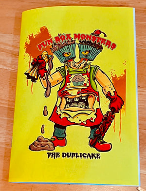 FUN BOX MONSTERS #1 : The Duplicake (Mini-Comic and 2 Stickers)