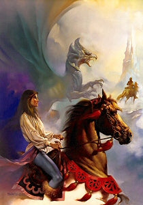 Boris Vallejo Trading Card Series 1 (1991) #4 Gryphon's Eerie