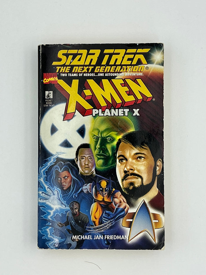 Star Trek The Next Generation  / X-Men : Planet X Michael Jan Friedman Paperback