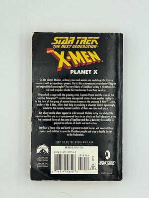 Star Trek The Next Generation  / X-Men : Planet X Michael Jan Friedman Paperback