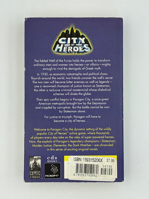 City of Heroes : Web of Arachnos (Robert Weinberg) Paperback Tie-In