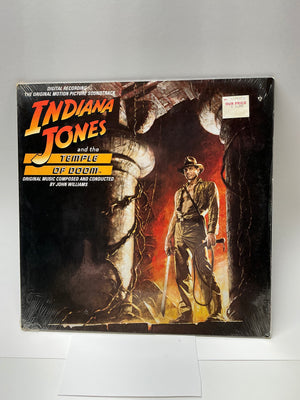Indiana Jones & The Temple of Doom : LP Sealed Original (Promo Punch out)