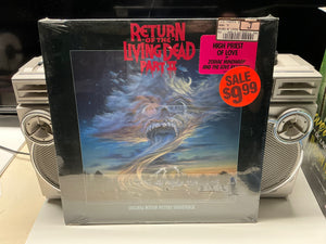 Return of the Living Dead  II : OST Original Pressing Soundtrack SEALED!