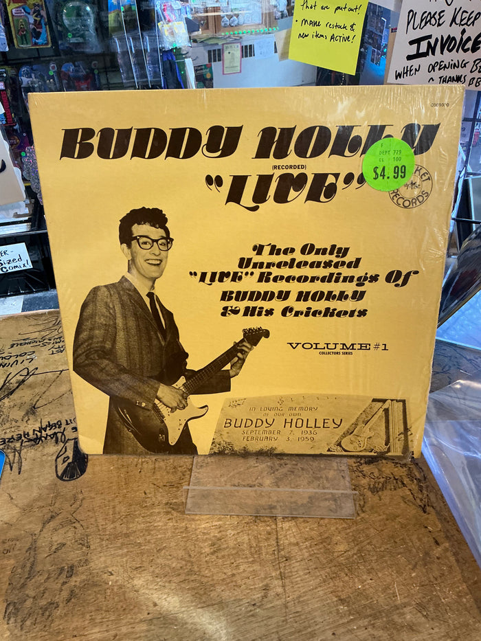 Buddy Holly & The Crickets : Live LP Volume #1