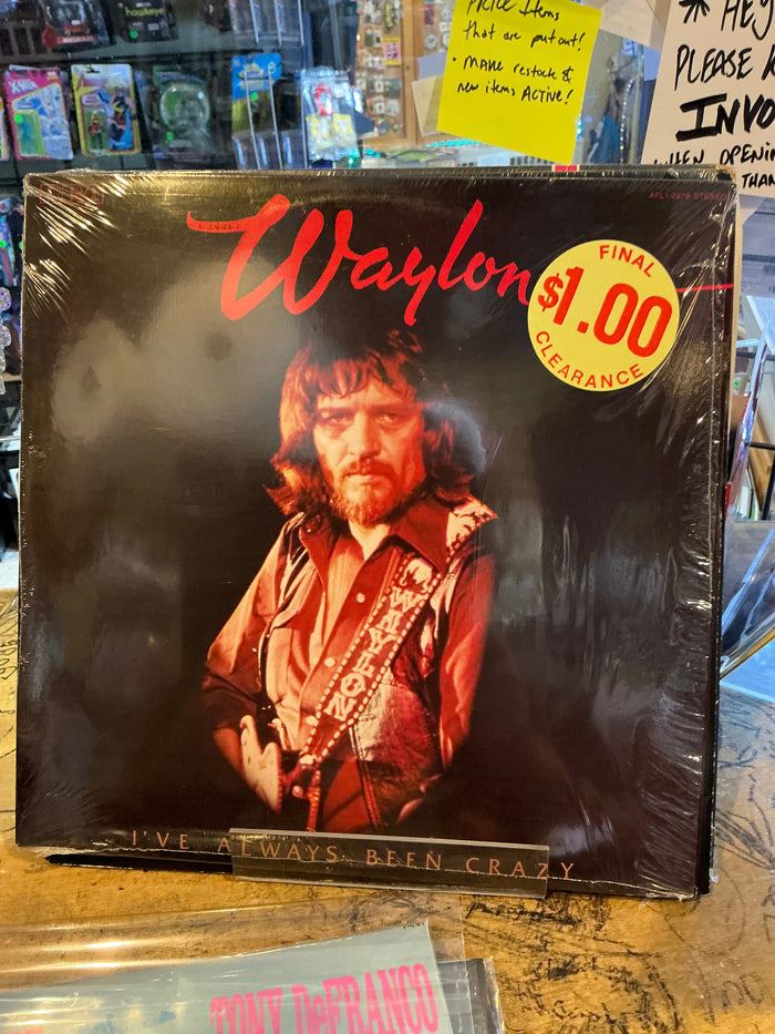 Waylon Jennings : I've Always Been Crazy LP