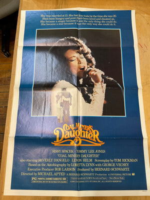 Coal Miner's Daughter :  Original One-Sheet Poster Folded