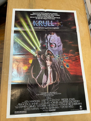 Krull :  Original One-Sheet Poster Folded