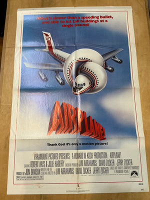 Airplane! :  Original One-Sheet Poster Folded