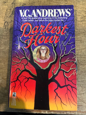 V.C. Andrews : Darkest Hour Paperback (1st Pocket Books Ed. Die-cut Cover)