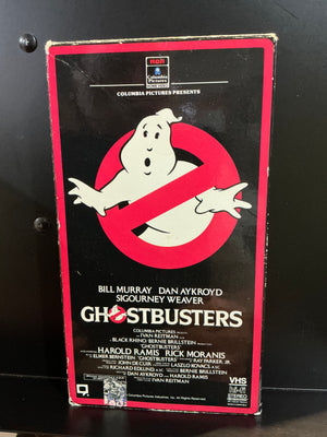 Ghostbusters : VHS RCA Red-Border Case