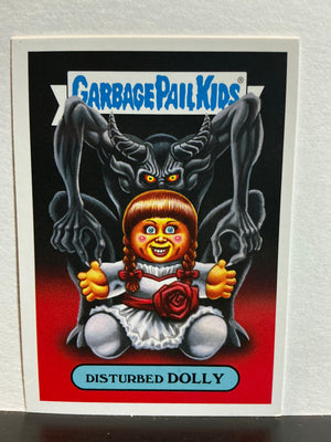 Garbage Pail Kids : Revenge of the Horror-ible (2019 Series) -Modern Horror Sticker 3b Disturbed Dolly