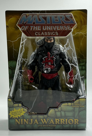 Masters of the Universe MOTU Classics: Ninja Warrior (MIB) W/ Mailer
