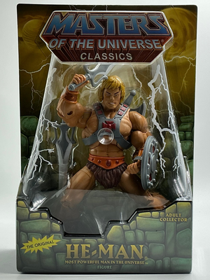 Masters of the Universe MOTU Classics: He-Man "The Original" 2008 (MIB) W/ Mailer