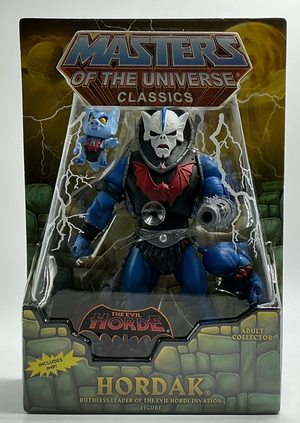 Masters of the Universe MOTU Classics: Filmation Hordak w/ Imp (MIB) W/ Mailer