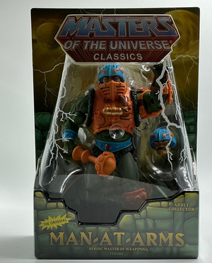 Masters of the Universe MOTU Classics: Man At Arms (MIB) W/ Mailer "The Original"