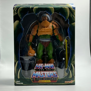 Masters of the Universe MOTU Super7 Club Grayskull : Man At Arms (MIB) W/ Mailer