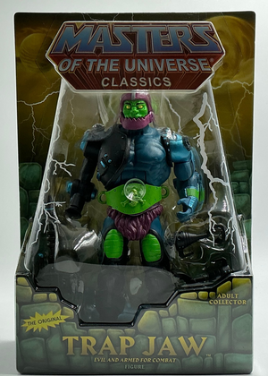 Masters of the Universe MOTU Classics:  Trap Jaw (MIB) W/ Mailer