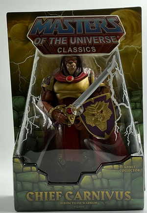 Masters of the Universe MOTU Classics: Chief Carnivus  (MIB) W/ Mailer