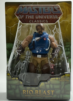 Masters of the Universe MOTU Classics: Rio Blast (MIB) W/ Mailer