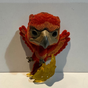 Harry Potter Funko Pocket Pops : Fawkes the Phoenix Flocked (Advent Calendar)
