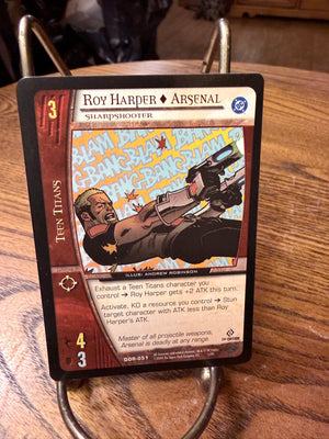 DC Versus System Card Building Game - Roy Harper : Arsenal