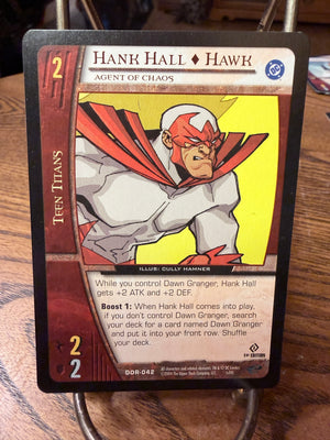 DC Versus System Card Building Game - Hank Hall : Hawk