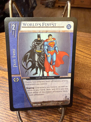 DC Versus System Card Building Game - World's Finest