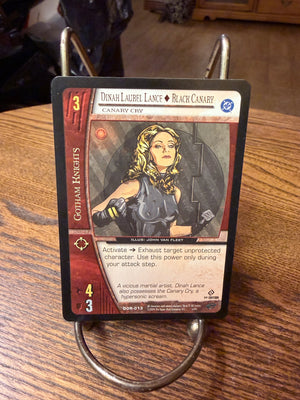 DC Versus System Card Building Game - Dinah Laurel Lance : Black Canary