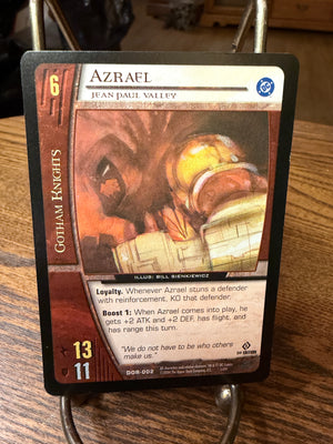 DC Versus System Card Building Game - Azrael : Jean Paul Valley