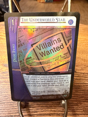 DC Versus System Card Building Game -  The Underworld Star (FOIL)