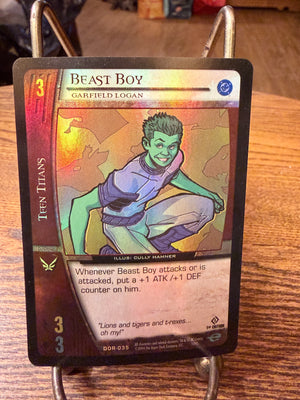 DC Versus System Card Building Game -  Beast Boy (FOIL)