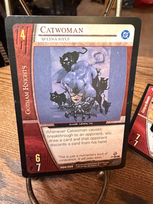 DC Versus System Card Building Game - Catwoman (Selina Kyle)