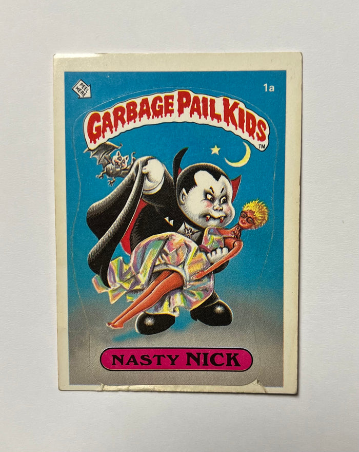 Garbage Pail Kids SINGLES: 1985 Nasty Nick (1a)