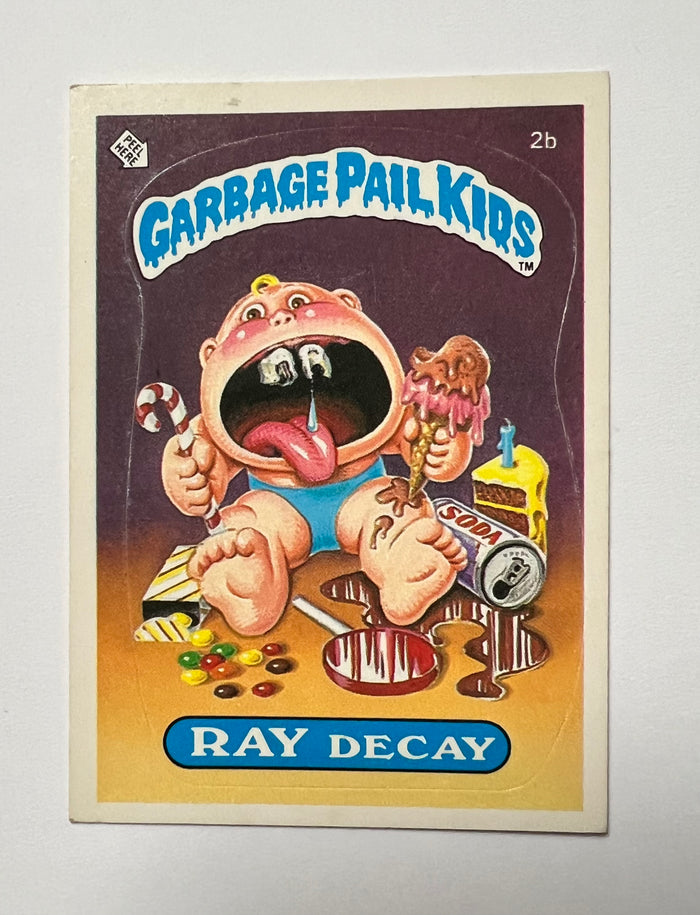 Garbage Pail Kids SINGLES: 1985 Ray Decay (2b)