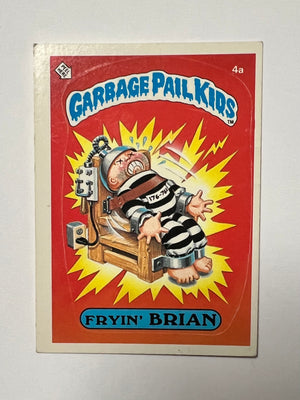 Garbage Pail Kids SINGLES: 1985 Fryin' Brian (4a)