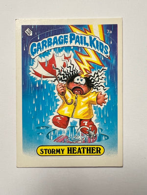 Garbage Pail Kids SINGLES: 1985 Stormy Heather (7a)