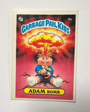 Garbage Pail Kids SINGLES: 1985 Adam Bomb (8a)