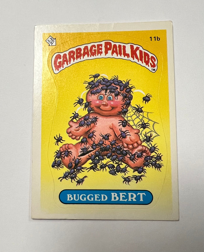 Garbage Pail Kids SINGLES: 1985 Bugged Bert (11b)