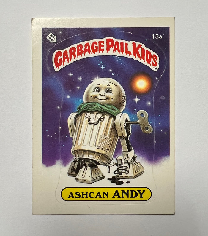 Garbage Pail Kids SINGLES: 1985 Ashcan Andy (13a)