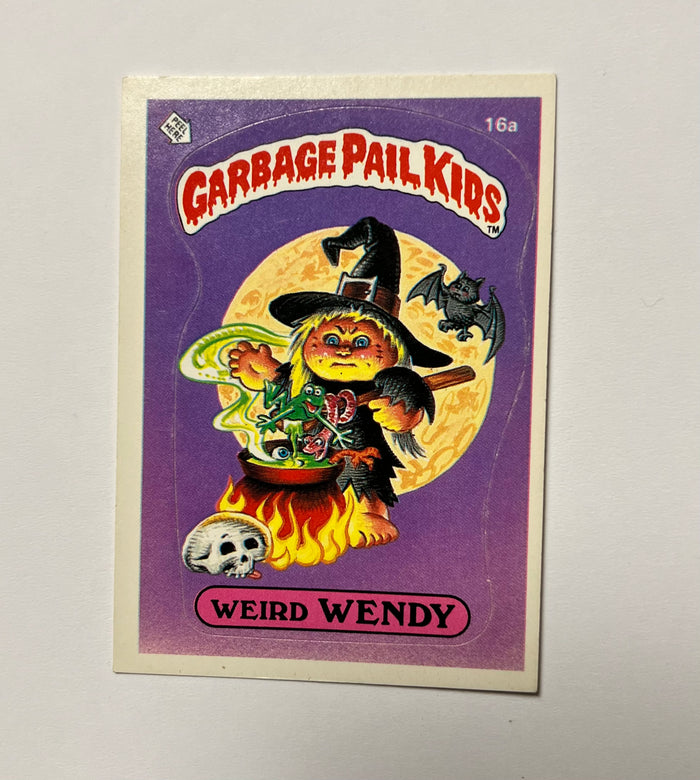 Garbage Pail Kids SINGLES: 1985 Weird Wendy (16a)