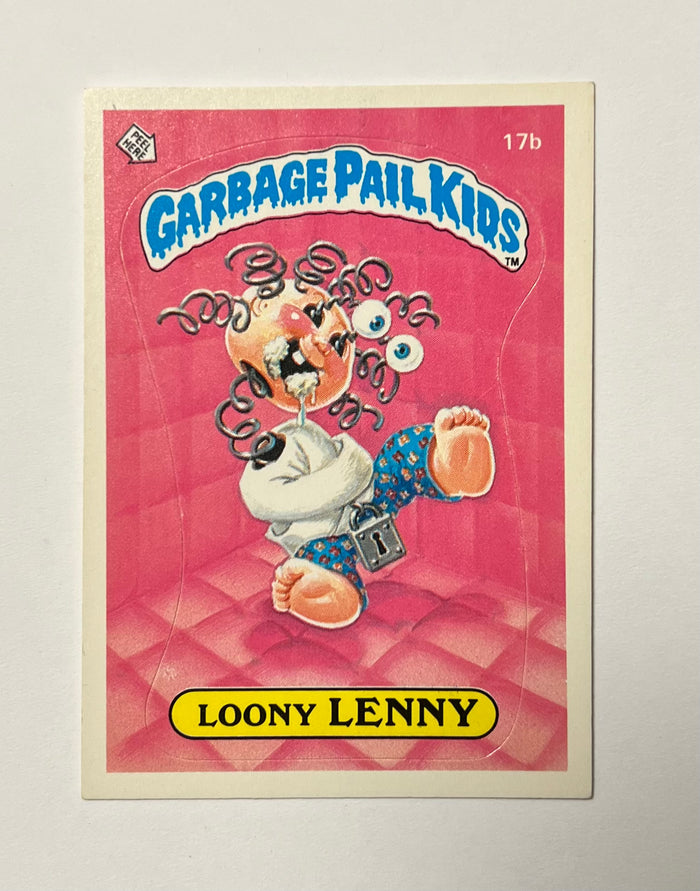 Garbage Pail Kids SINGLES: 1985 Loony Lenny (17b)