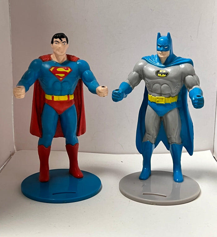 1988 Burger King Batman and Superman Cup Holders