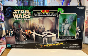 Star Wars Kenner 1998 Power of the Force Cantina at Mos Eisley Diorama Action Figure Set