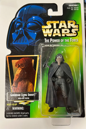 Star Wars Power of the Force Garindan (Long Snoot) Figure